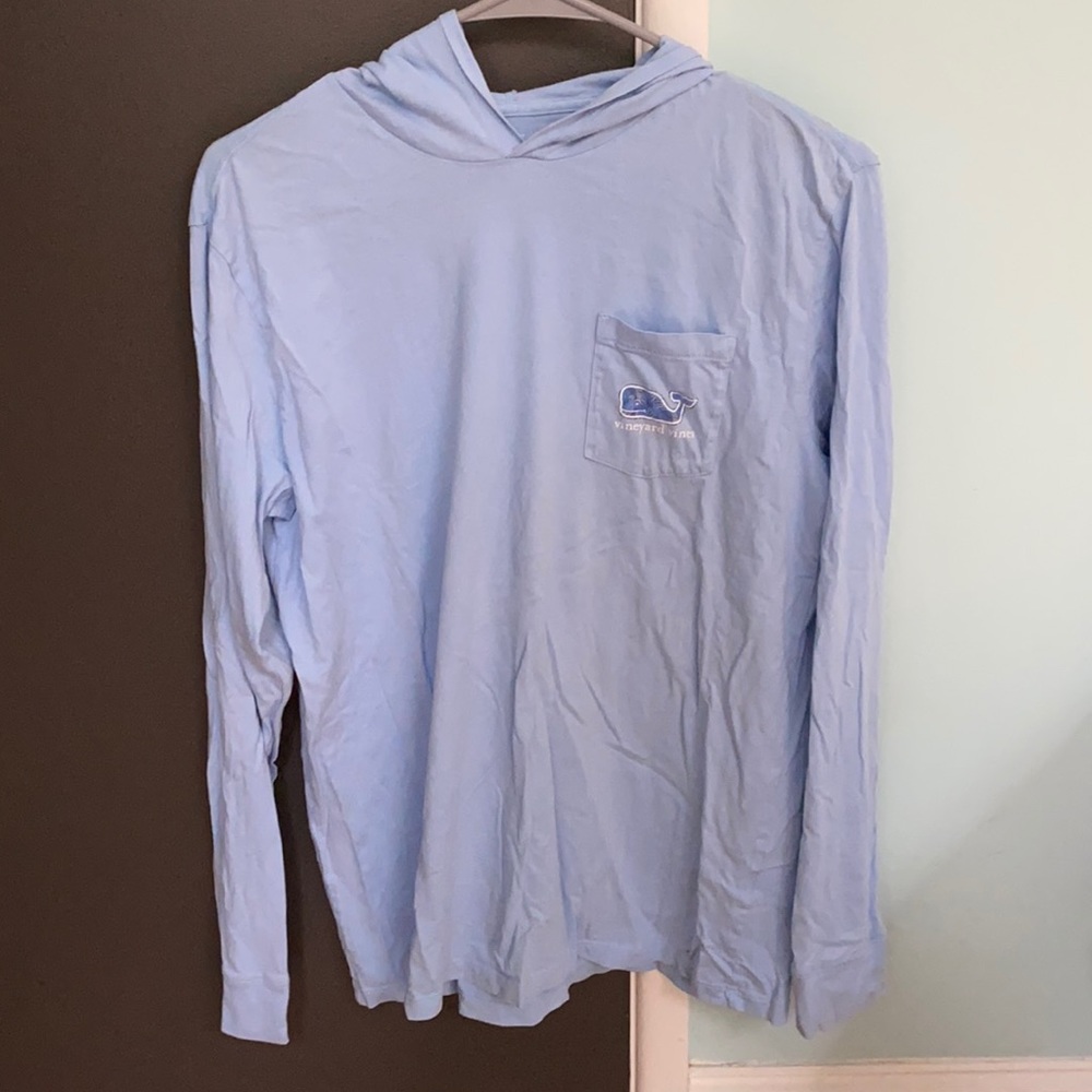 Vineyard vines boys hooded tee Sz XL